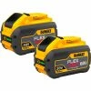 DeWALT® DCB609-2 20/60V Li-Ion Flexvolt Battery 9Ah Extended Capacity 2Pk -Power Tool Batteries Shop 32248840