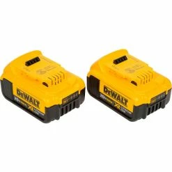 DeWALT® DCB204-2 20V Li-Ion 20V MAX Battery 4Ah Extended Capacity 2Pk