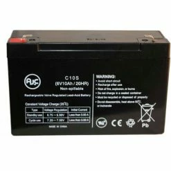 AJC Battery AJC® Universal Power Group CB 6120 6V 10Ah Lawn and Garden Battery