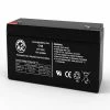 AJC Battery AJC® Ford 125 Lawn and Garden Replacement Battery 12Ah, 6V, F1