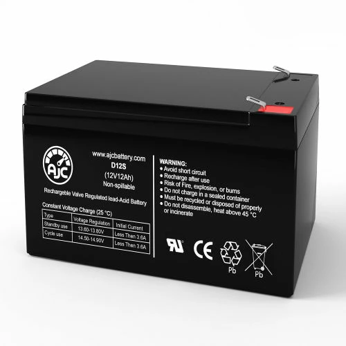 AJC Battery AJC® Cub Cadet IGOR0025 Lawn and Garden Replacement Battery 12Ah, 12V, F2 3 AJC Battery AJC® Cub Cadet IGOR0025 Lawn and Garden Replacement Battery 12Ah, 12V, F2