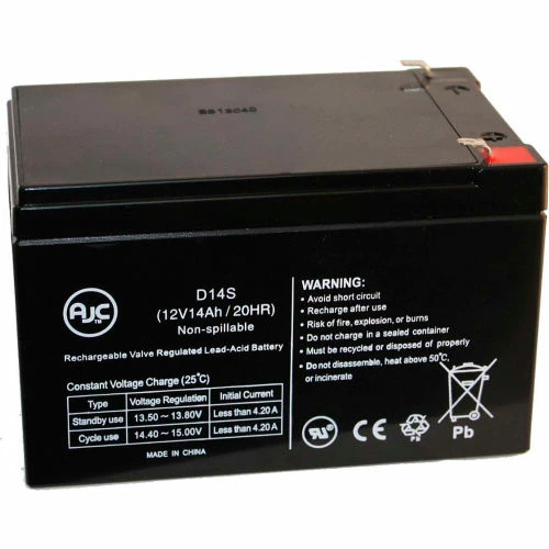 AJC Battery AJC® Roper K9224AR K922PRA K9324AR 12V 14Ah Lawn and Garden Battery 3 AJC Battery AJC® Roper K9224AR K922PRA K9324AR 12V 14Ah Lawn and Garden Battery
