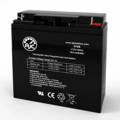 AJC Battery AJC® Simplicity 16GTH & Lawn and Garden Replacement Battery 18Ah, 12V, NB