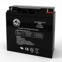AJC Battery AJC® Black & Decker 905080-11 Lawn and Garden Replacement Battery 22Ah, 12V, NB