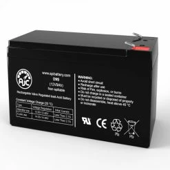 AJC Battery AJC® Toro Titan MX5400 Lawn and Garden Replacement Battery 9Ah, 12V, F2