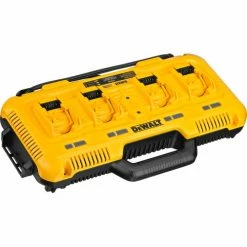DeWALT® DCB104 12/20V 4 Port Power Tool 60 Minute Fast Battery Charger