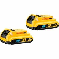 Dewalt® 20V MAX Compact XR Lithium Ion Battery Pack with Bluetooth (2 pack)