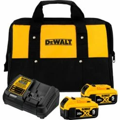 DeWALT® DCB205-2CK 20V MAX Starter Kit W/ (2-Pack) 5.0Ah Batteries, Charger & Bag