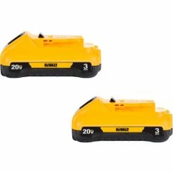 DeWALT® DCB230-2 20V MAX 3.0Ah Compact Li-Ion Battery (2-Pack)