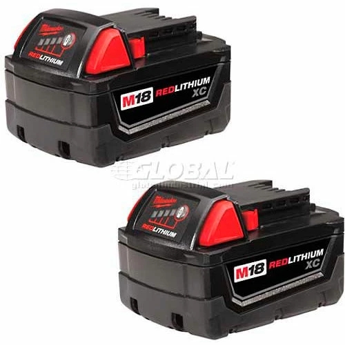 Milwaukee® 48-11-1822 18V Li-Ion M18 Battery 3Ah Extended Capacity 2Pk 3 Milwaukee® 48-11-1822 18V Li-Ion M18 Battery 3Ah Extended Capacity 2Pk