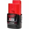 Milwaukee® 48-11-2420 12V Li-Ion M12 Battery 2Ah Compact 1 Milwaukee® 48-11-2420 12V Li-Ion M12 Battery 2Ah Compact -Power Tool Batteries Shop MLW 48 11 2420