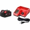 Milwaukee® 48-59-1850 M18™ Redlithium™ XC5.0 Starter Kit -Power Tool Batteries Shop MLW 48 59 1850