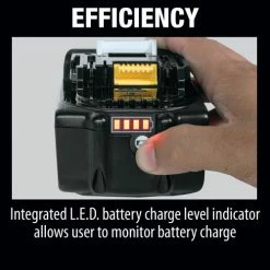 Makita® LXT® Power Tool Battery, 5.0Ah, Lithium-Ion, 18V, 45 Min Charge Time -Power Tool Batteries Shop Makita BL1850B 3