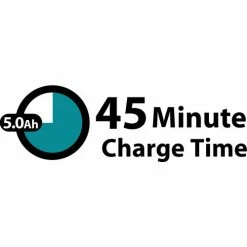 Makita® LXT® Power Tool Battery, 5.0Ah, Lithium-Ion, 18V, 45 Min Charge Time -Power Tool Batteries Shop Makita BL1850B 4