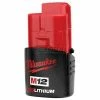 Milwaukee® 48-11-2401 12V Li-Ion M12™ Battery 1.5Ah Compact -Power Tool Batteries Shop RTS 48 11 2401