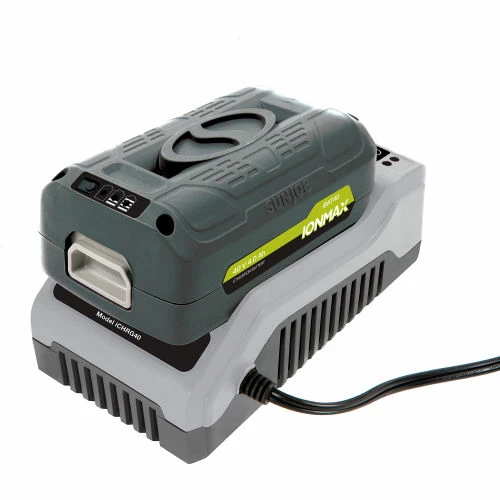 Snow Joe® + Sun Joe iONMAX iBAT40 EcoSharp Lithium-Ion Battery, 40 Volt, 4 Amp Hours 9 Snow Joe® + Sun Joe iONMAX iBAT40 EcoSharp Lithium-Ion Battery, 40 Volt, 4 Amp Hours - Image 7